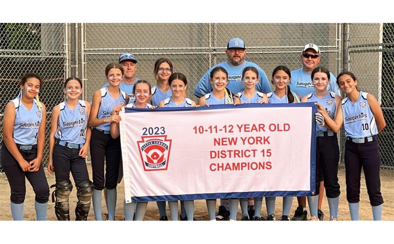 2023 District 15 10-12 Softball Champs