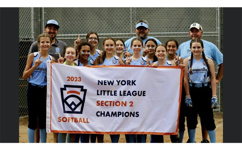 2023 10-12 Softball NY Section 2 Champions