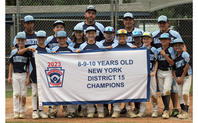 2023 8-10 Baseball District 15 Champions